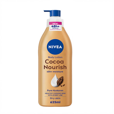 NIVEA Cocoa Nourish Body Lotion With Cocoa Butter And Pure Hyaluron In A 400 Ml Bottle, Designed To Deeply Moisturize, Nourish, And Soften Dry Skin For Everyday Body Care At Siddiq Gifts.
Brand: