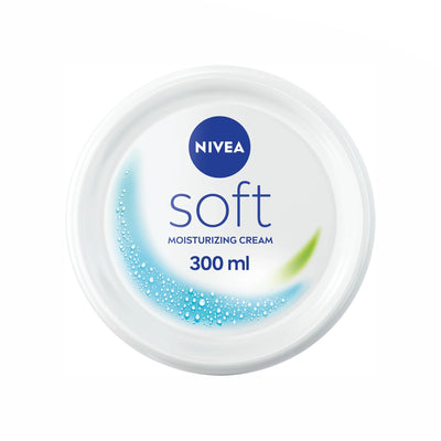 NIVEA Soft Moisturizing Cream 300ML Lightweight Face Body and Hand Cream Siddiq Gifts