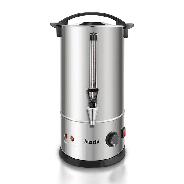 Saachi NL-WB-7315-ST 15L stainless steel water boiler hot water urn with temperature control – silver | Siddiq Gifts Mussafah Abu Dhabi