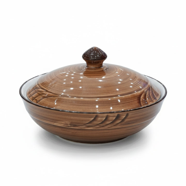 PD2228-KX-9 Halva Bowl with Lid – 9 Inch Ceramic Serving Bowl – Siddiq Gifts Mussafah Abu Dhabi