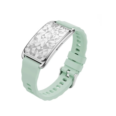 Porodo TrackFit Arc Smart Fitness Tracker in Green with SpO2 Monitoring, App Support, and up to 10-Day Battery Life at Siddiq Gifts.