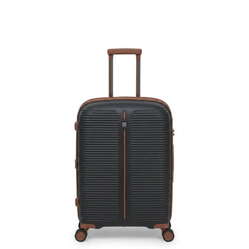PRESIDENT Trolley Case Black Expandable Trolley Case With TSA Lock And 360 Spinner Wheels Siddiq Gifts