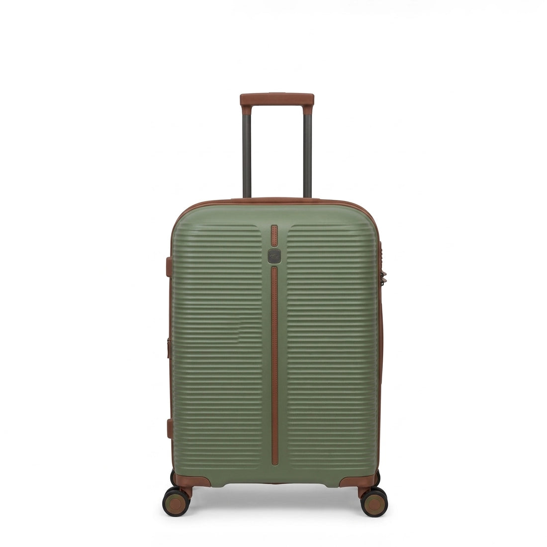 TP97980-3 PRESIDENT Trolley Case – Olive Green – TSA Lock, 360° Spinner Wheels, Expandable Hard Shell