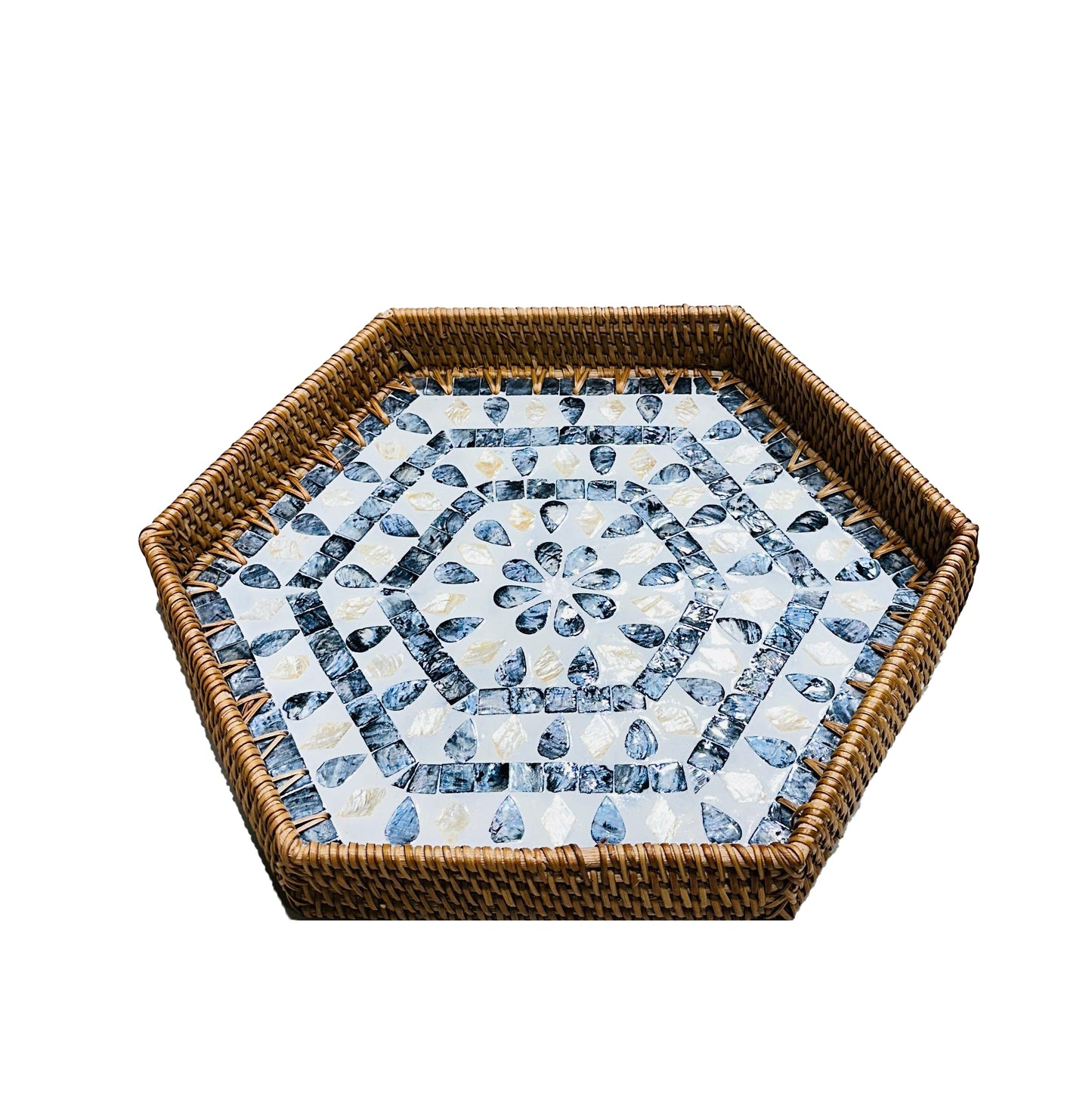 Yue45 Bamboo Hexagon Tray