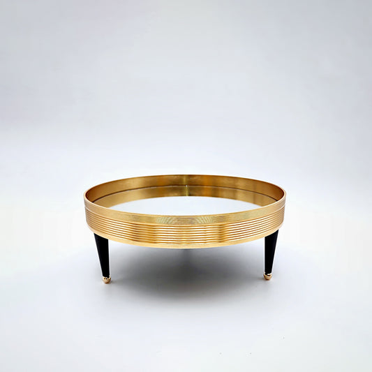 MBA-2093 Round Tray Gold