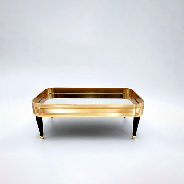 MBA-2095 Rectangle Tray Gold