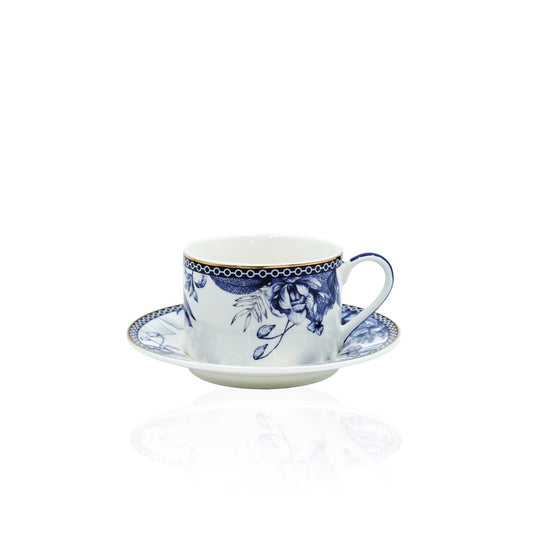 AK-008 Tea Cup  & Saucer Set 12 pcs