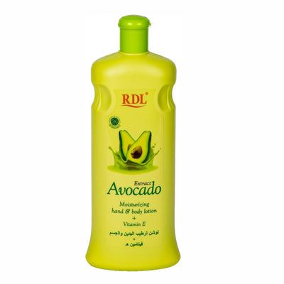 RDL Avocado Moisturizing Hand & Body Lotion With Vitamin E In A 600 Ml Bottle, Designed To Moisturize, Soften, And Nourish The Skin For Smooth Everyday Hand And Body Care At Siddiq Gifts.