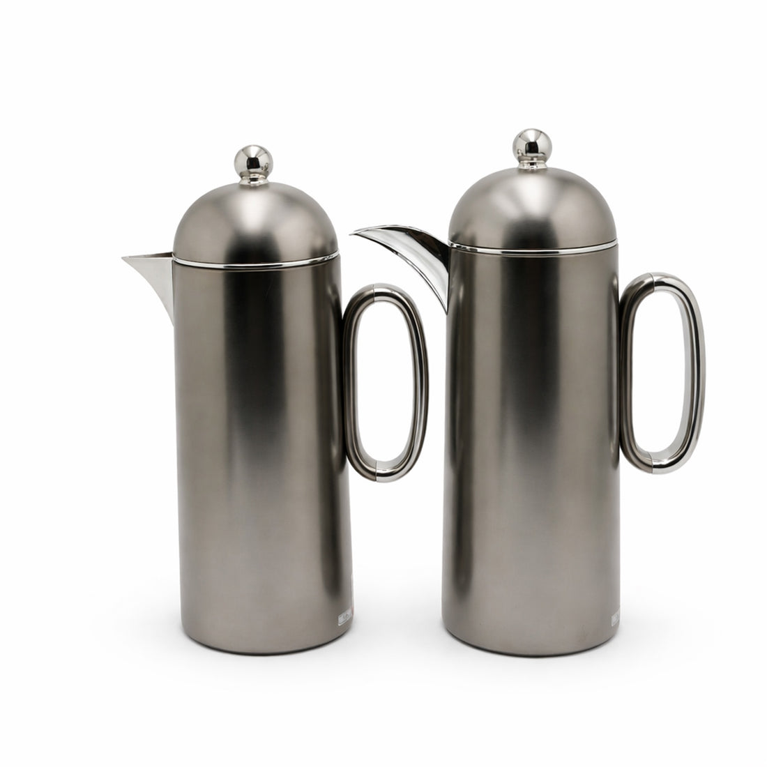 RGD30QA/B Vacuum Flask Set – 2 Pieces (1.0L & 1.0L) – Gun Grey with Silver Accents