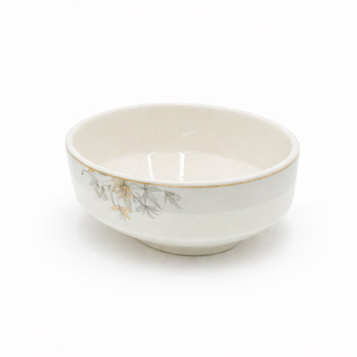 SC3823 4.15 Inch White Dip And Snack Bowl By Siddiq Gifts