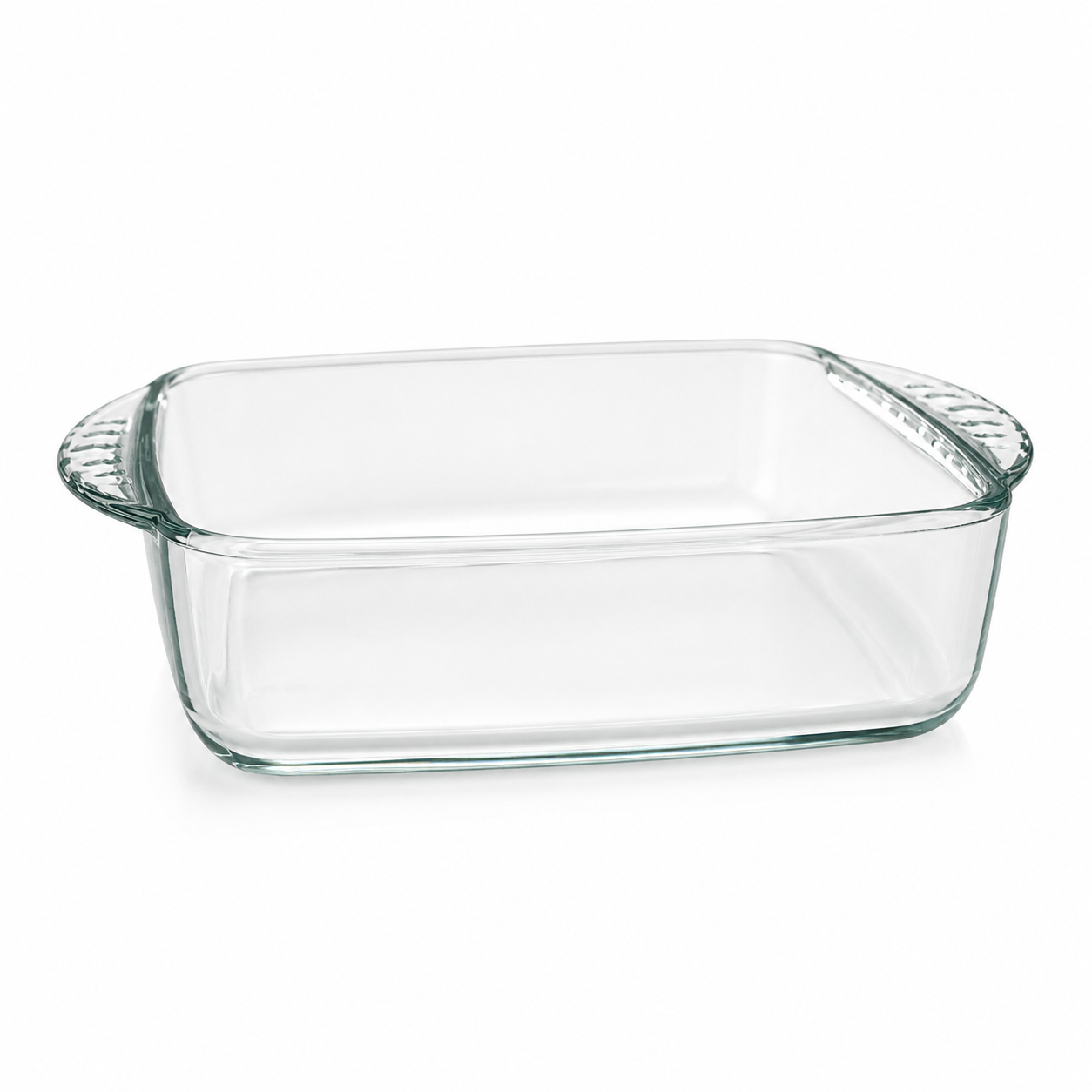 Senobar Square Glass Baking Dish 1100cc Clear with Handles | Siddiq Gifts