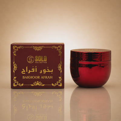 Solo Collection Bakhoor Afrah 40 g Premium Arabian Incense by Siddiq Gifts