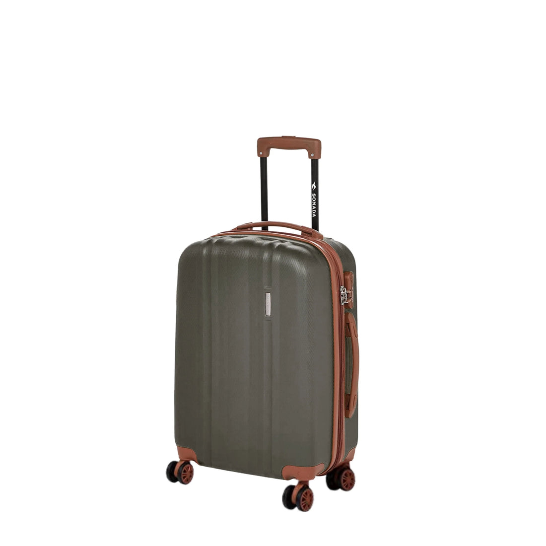 CS97770W8-3T Sonada Expandable ABS 8-Wheel Trolley Case – Dark Grey – TSA Lock, 360° Spinner Wheels & Security Zipper