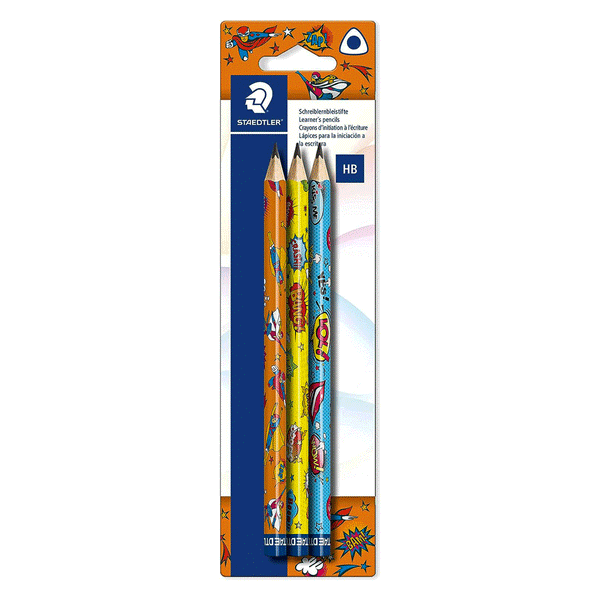 Staedtler Jumbo HB Pencils – 3 Pieces
