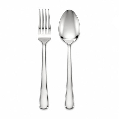 Elegant Six Piece Stainless Steel Spoon And Fork Flatware Set With A Polished Silver Finish, Designed For Everyday Dining, Entertaining, And Stylish Table Settings At Siddiq Gifts.