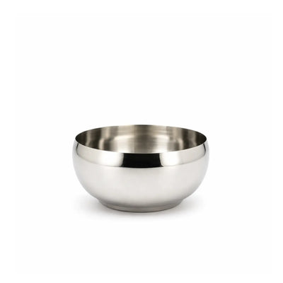 Stainless Steel Lemon Vati Bowl, 8 cm, in Silver for Serving Lemon, Chutney, Sauces, Dips, Snacks, and Small Portions at Siddiq Gifts.