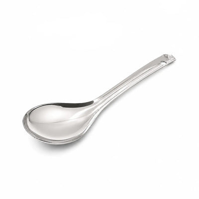 Durable X20 Stainless Steel Oyster Spoon In Silver, Measuring 24 Cm And Designed For Conveniently Serving Oysters, Seafood, Appetizers, Sauces, And Other Dishes At Siddiq Gifts.