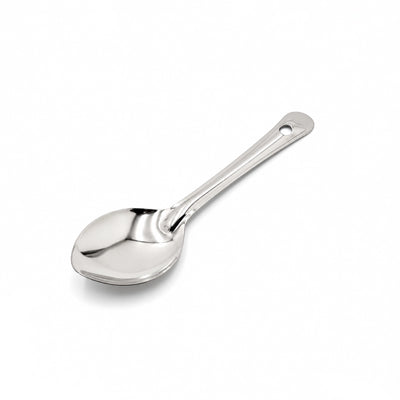 Durable X20 No. 2 Stainless Steel Serving Spoon In Silver, Measuring 23 Cm And Designed For Conveniently Serving Rice, Vegetables, Curries, Side Dishes, And Other Cooked Foods At Siddiq Gifts.