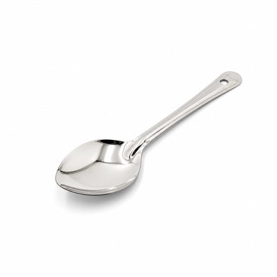 Durable X15 No. 3 Stainless Steel Serving Spoon In Silver, Measuring 26 Cm And Designed For Conveniently Serving Rice, Vegetables, Curries, Side Dishes, And Other Cooked Foods At Siddiq Gifts.
