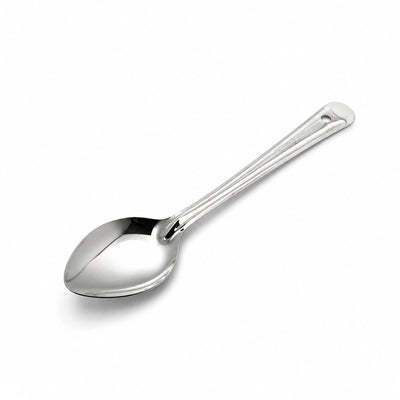 Durable X15 No. 5 Stainless Steel Serving Spoon In Silver, Measuring 34 Cm And Designed For Conveniently Serving Rice, Vegetables, Curries, Side Dishes, And Other Cooked Foods At Siddiq Gifts.