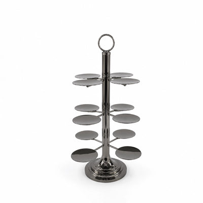Steel Cupcake Stand 12 Cup Capacity Dessert Display Holder Siddiq Gifts