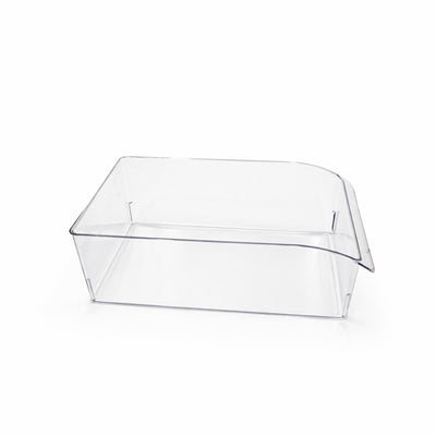 TG51663 Clear Storage Bin Transparent Organizer With Handles From Siddiq Gift Shop