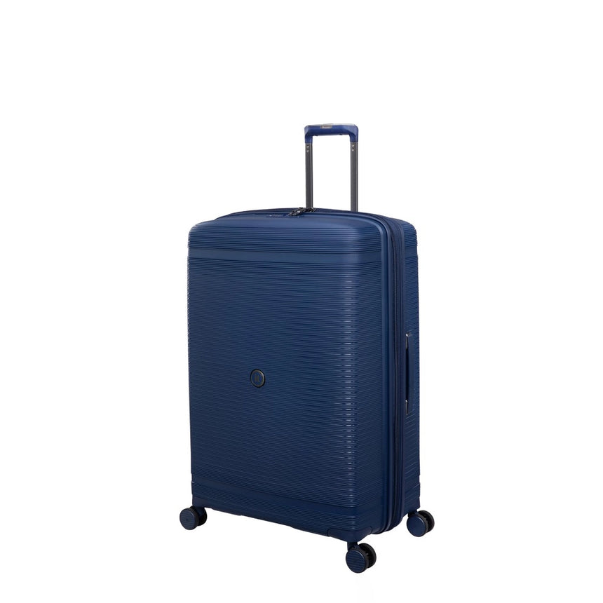 15-3108-08 Trolley Case – Dark Blue – TSA Lock, 360° Spinner Wheels & Expandable Design