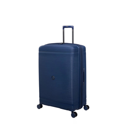 Trolley Case Dark Blue TSA Lock 360 Spinner Wheels Expandable Design Siddiq Gifts
