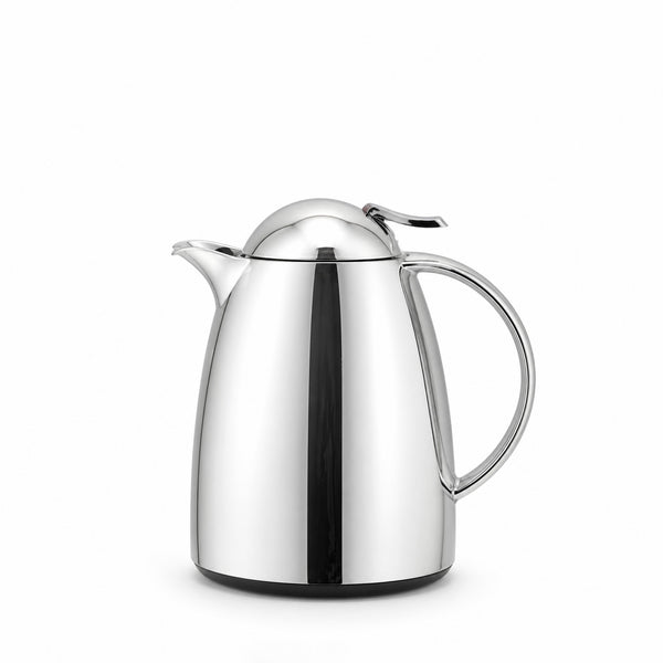 Stainless Steel Vacuum Flask 0.35L Silver Thermos For Hot And Cold Drinks Travel And Daily Use By Siddiq Gifts