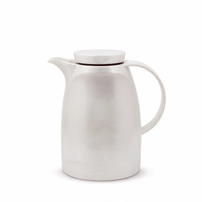 Vacuum Flask 0.65 L Pearl White Finish Siddiq Gifts