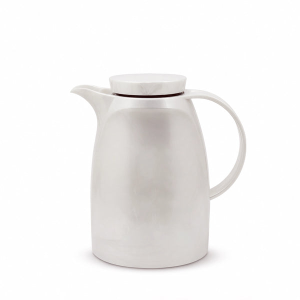 Vacuum Flask 0.65 L Pearl White Finish Siddiq Gifts