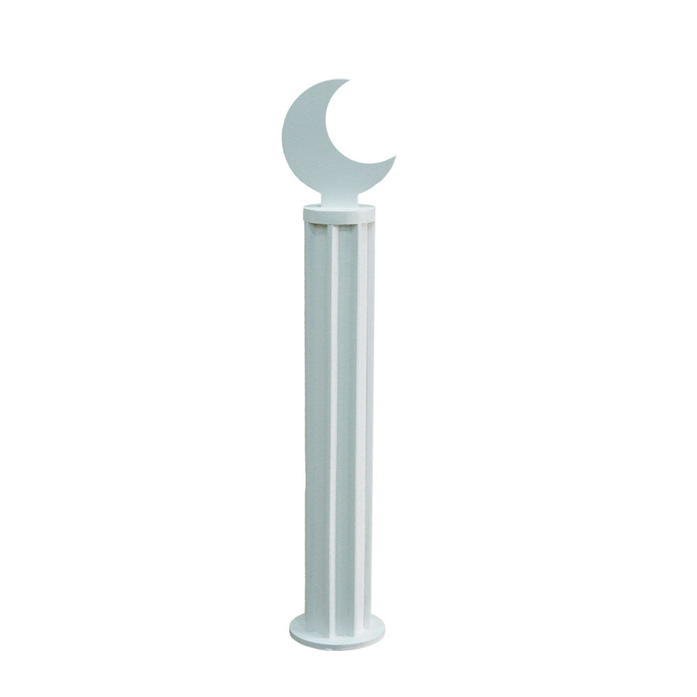 25R1060 Ramadan Wooden Crescent Stand Ramadan Decor