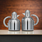 XL04-06/10 FS Vacuum Flask Set – 2 Pieces (0.6 L & 1.0 L) – Silver Finish