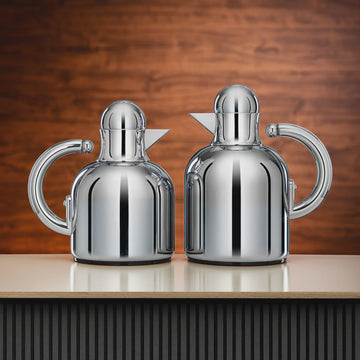 XL04-06/10 FS Vacuum Flask Set – 2 Pieces (0.6L & 1.0L) – Silver Finish | Siddiq Gifts – Mussafah Abu Dhabi