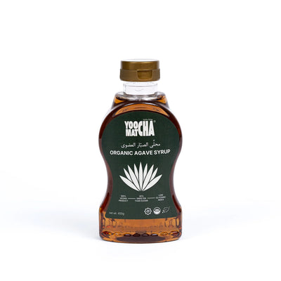YOOCHA MATCHA Organic Agave Syrup 450G Natural Sweetener Siddiq Gifts